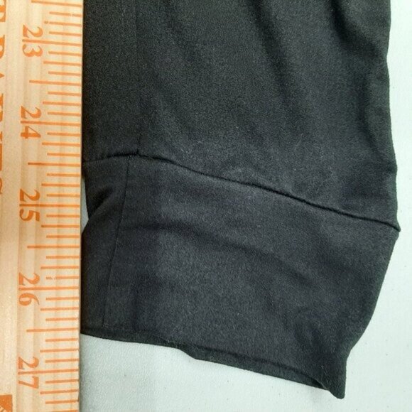 Tahari Womens Relaxed Fit Elastic Waistband Drawstring Jogger Black Size Small - Picture 6 of 9